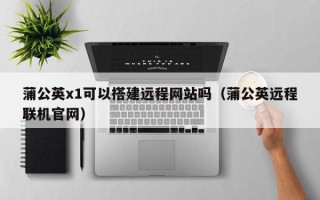 乌鲁木齐蒲公英x1可以搭建远程网站吗（蒲公英远程联机官网）